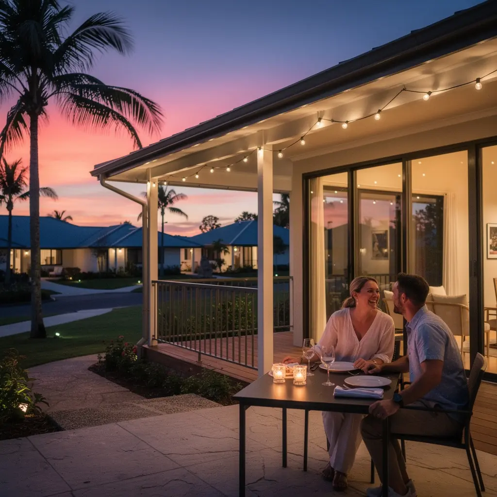 Светлая кухня с современными приборами и обеденной зоной.