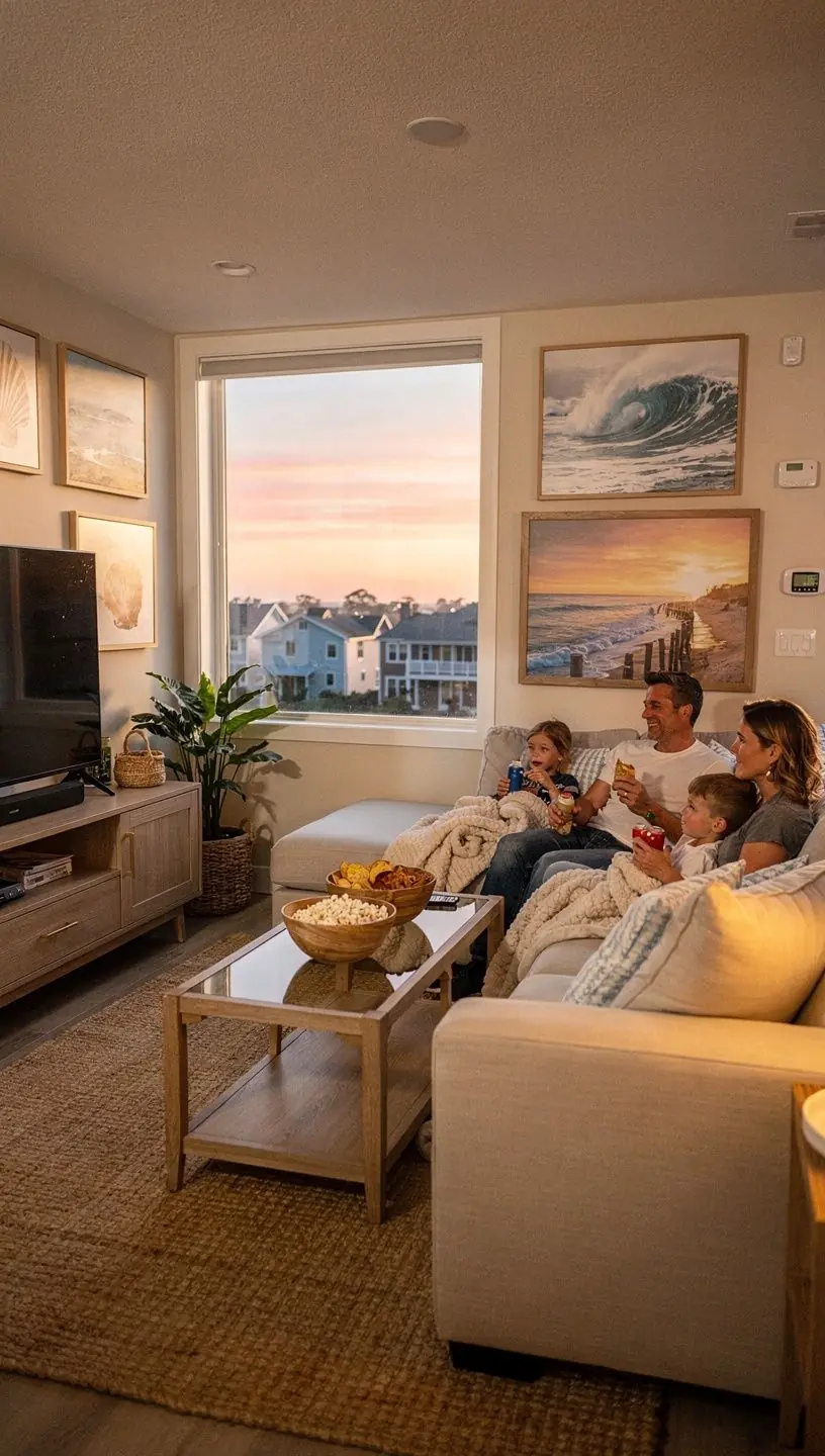 Стильная кухня с современными приборами и обеденной зоной.